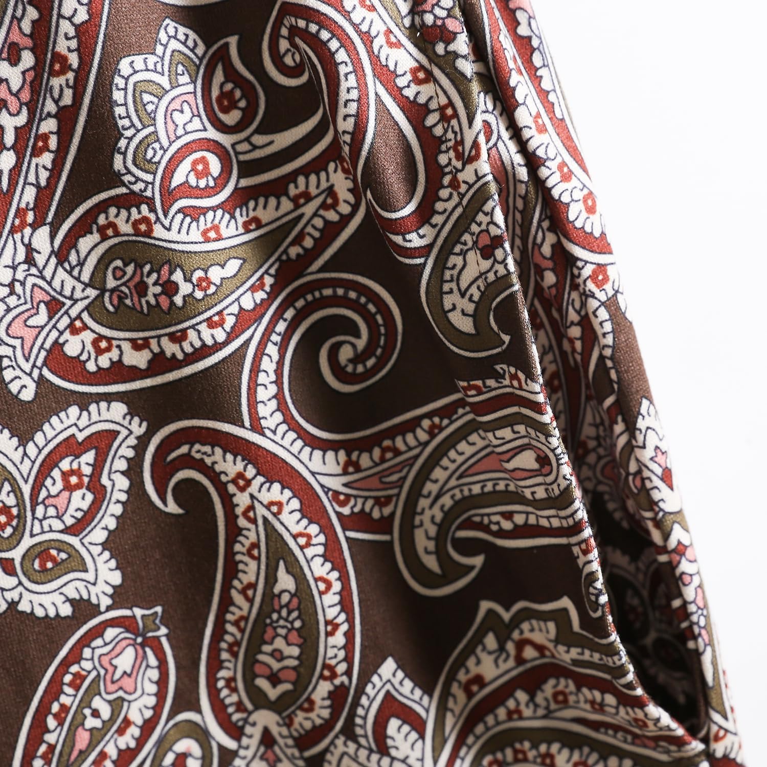 PNAEONG Nightgowns for Women Short Sleeves House Dress Nightshirt Comfy Sleepshirts Sleepwear with Pockets,M-3XL - Image 7