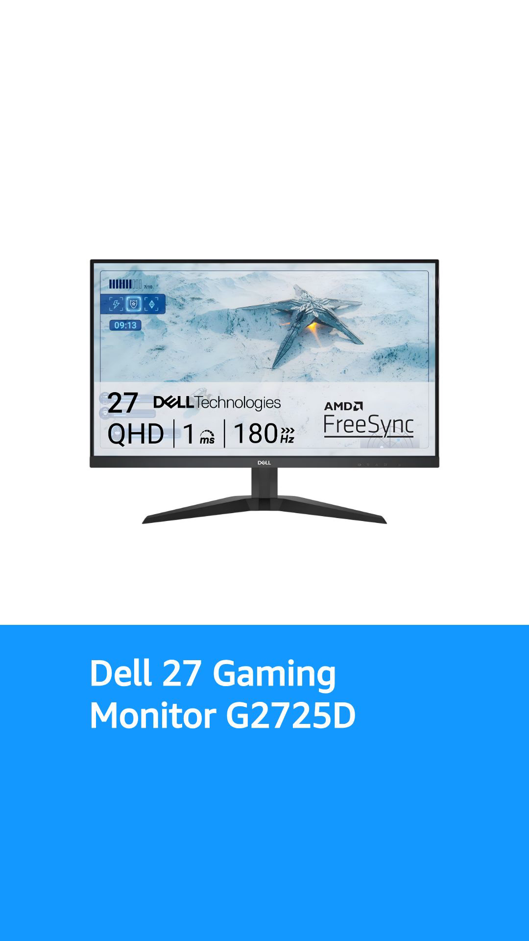 Dell G2725D Gaming Monitor - 27-inch QHD (2560x1440) Ethiopia Dell G2725D Gaming Monitor - 27-inch QHD (2560x1440) Ethiopia