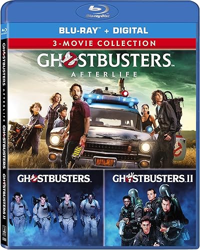 Ghostbusters 1984 Ghostbusters II Ghostbusters Afterlife Blu-ray