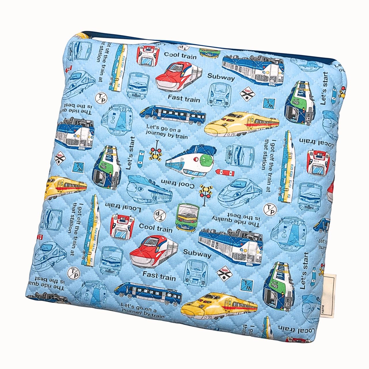 Amazon.co.jp: 園児用座布団 カバーと本体 セット ゴムあり