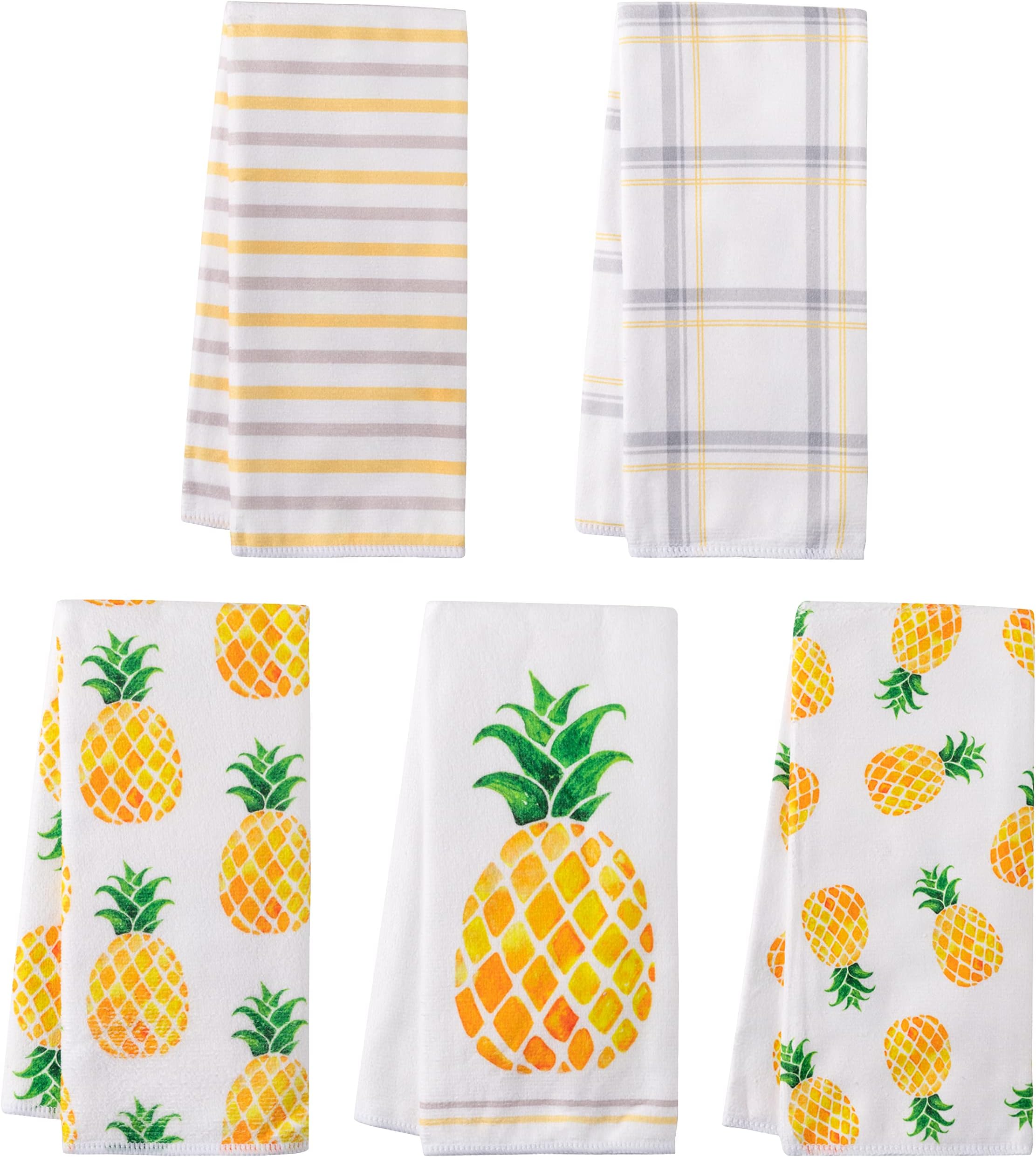 Be a Pineapple Stand Tall Wear a Crown Kitchen Towels
