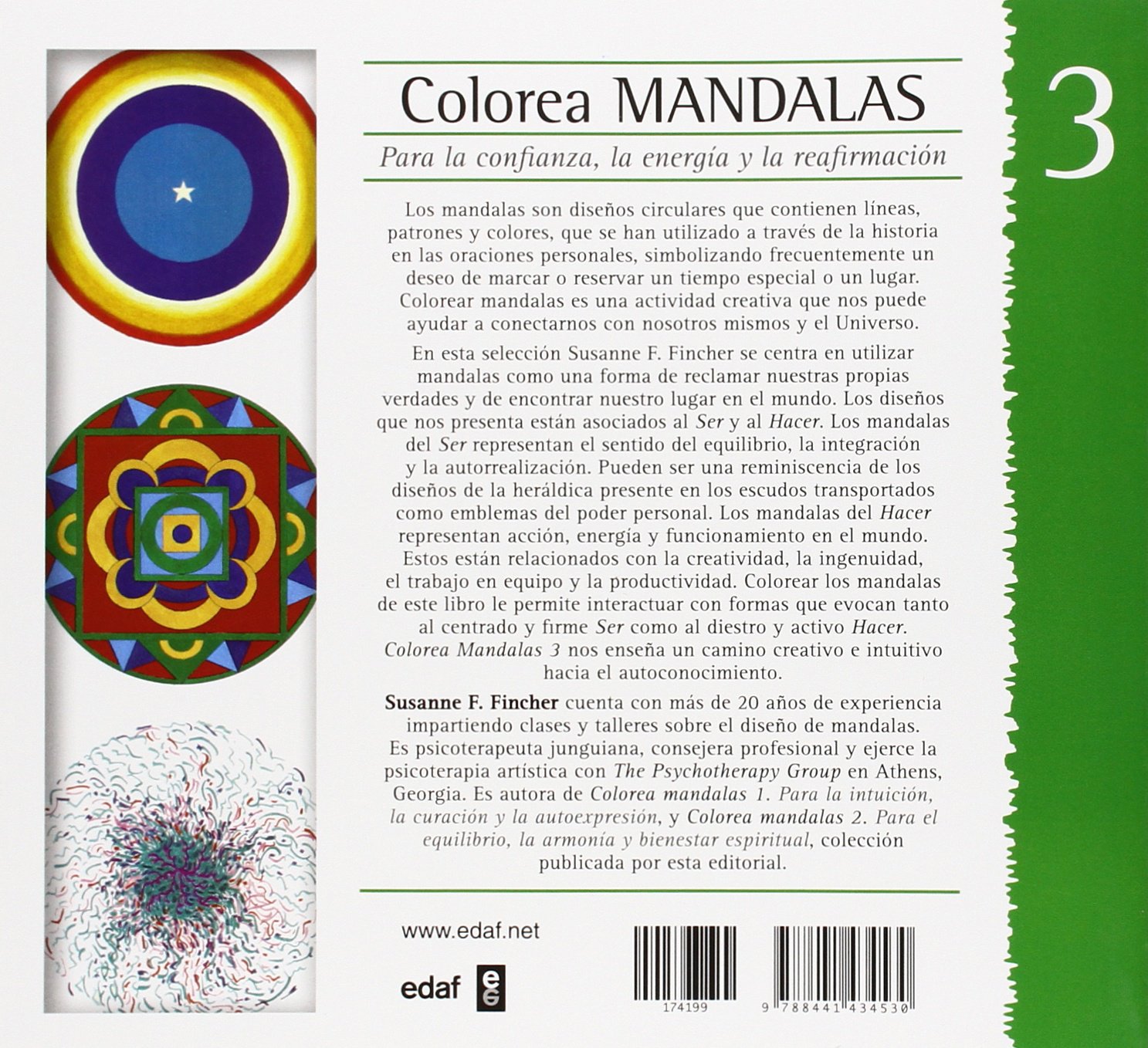 Colorea mandalas 3: para la confianza, la energía y la reafirmación