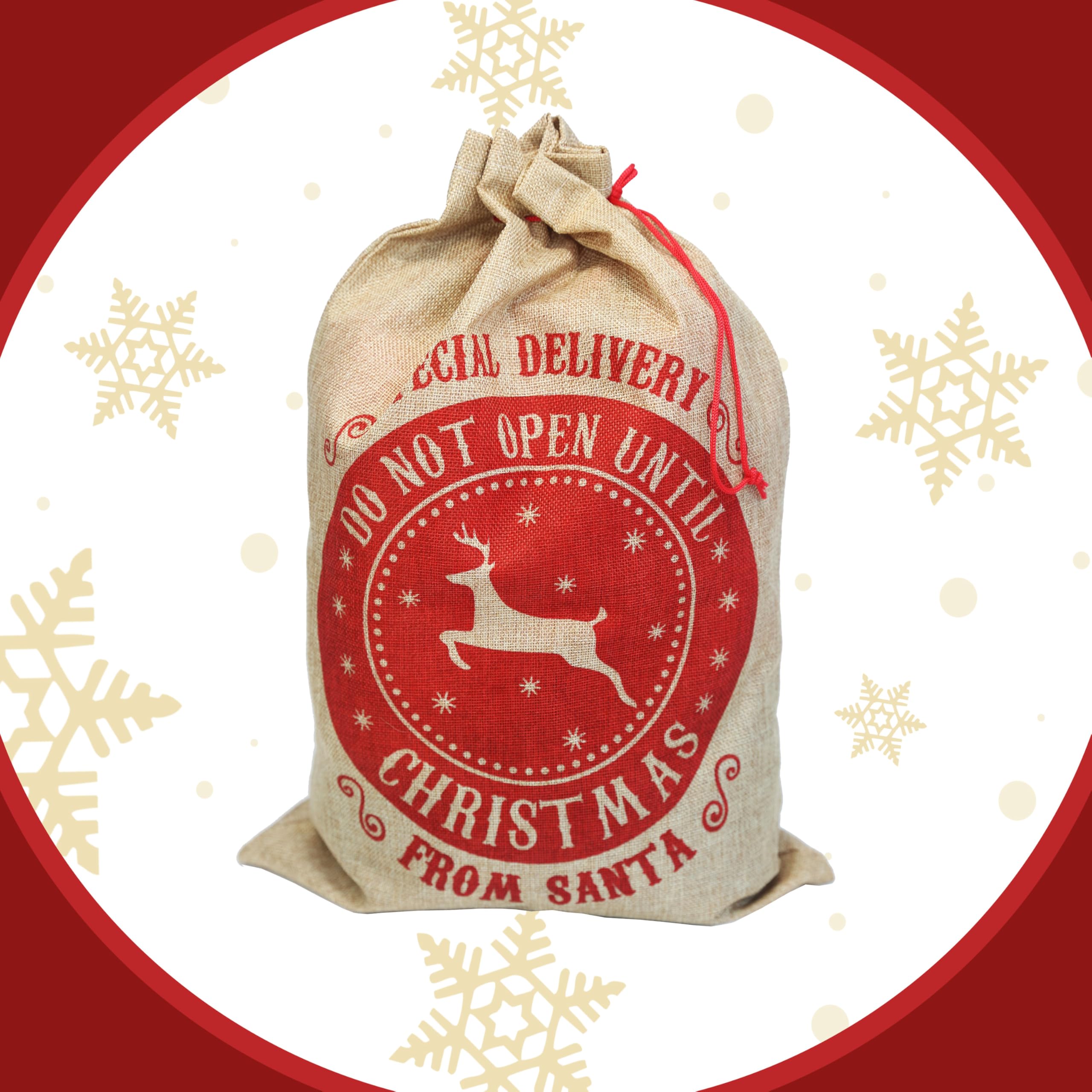 12 Pezzi Buste Regalo natale, Grandi Medie Piccoli sacchetti Regalo