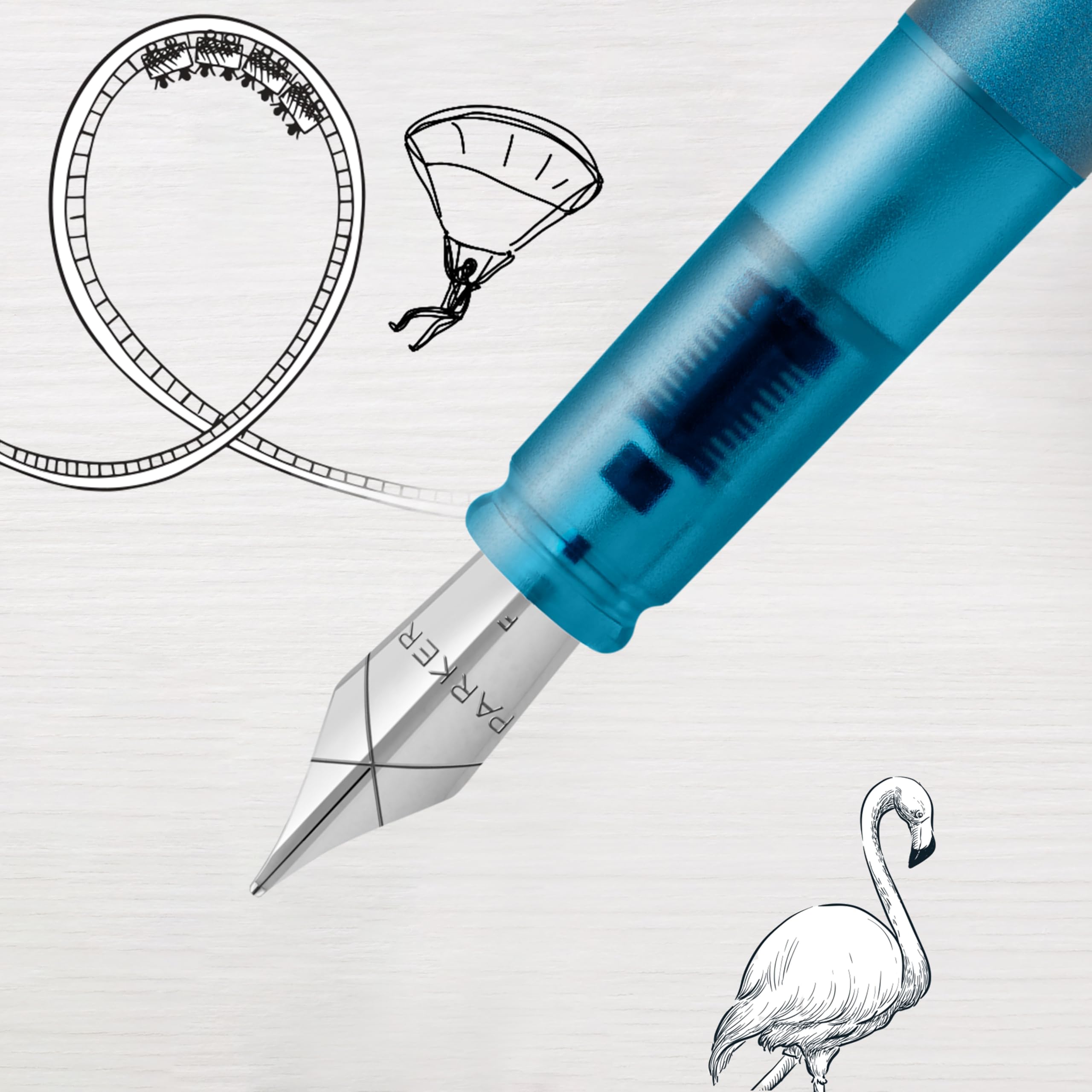 PARKER Dolma kalem Vector XL Matte Teal M Blue