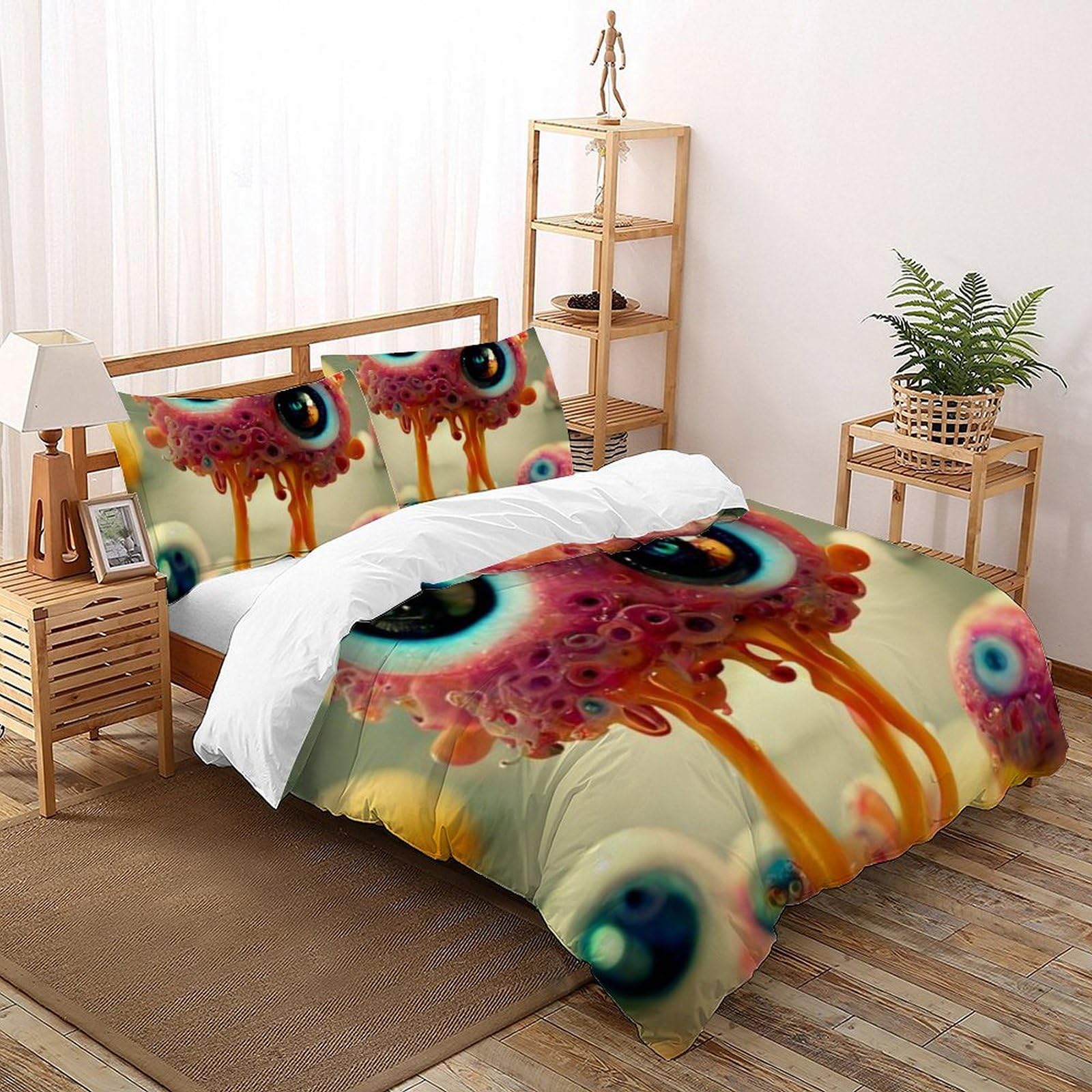 Housse de couette King manga microfibre avec sa taie d'oreiller