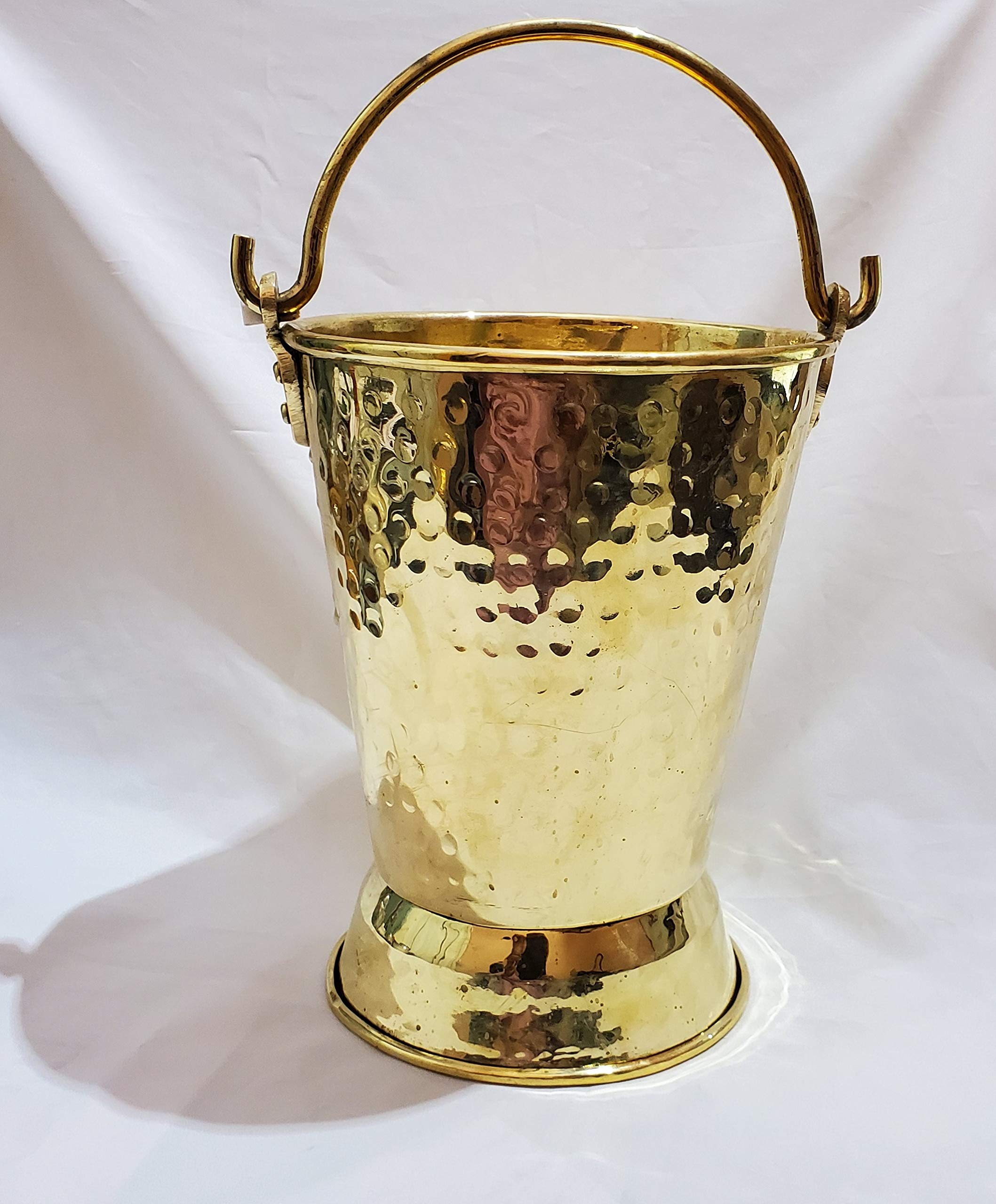 Indian Bucket Collection Brass Buckets From India Vintage Iron Indian Farm Buckets Jardinopia