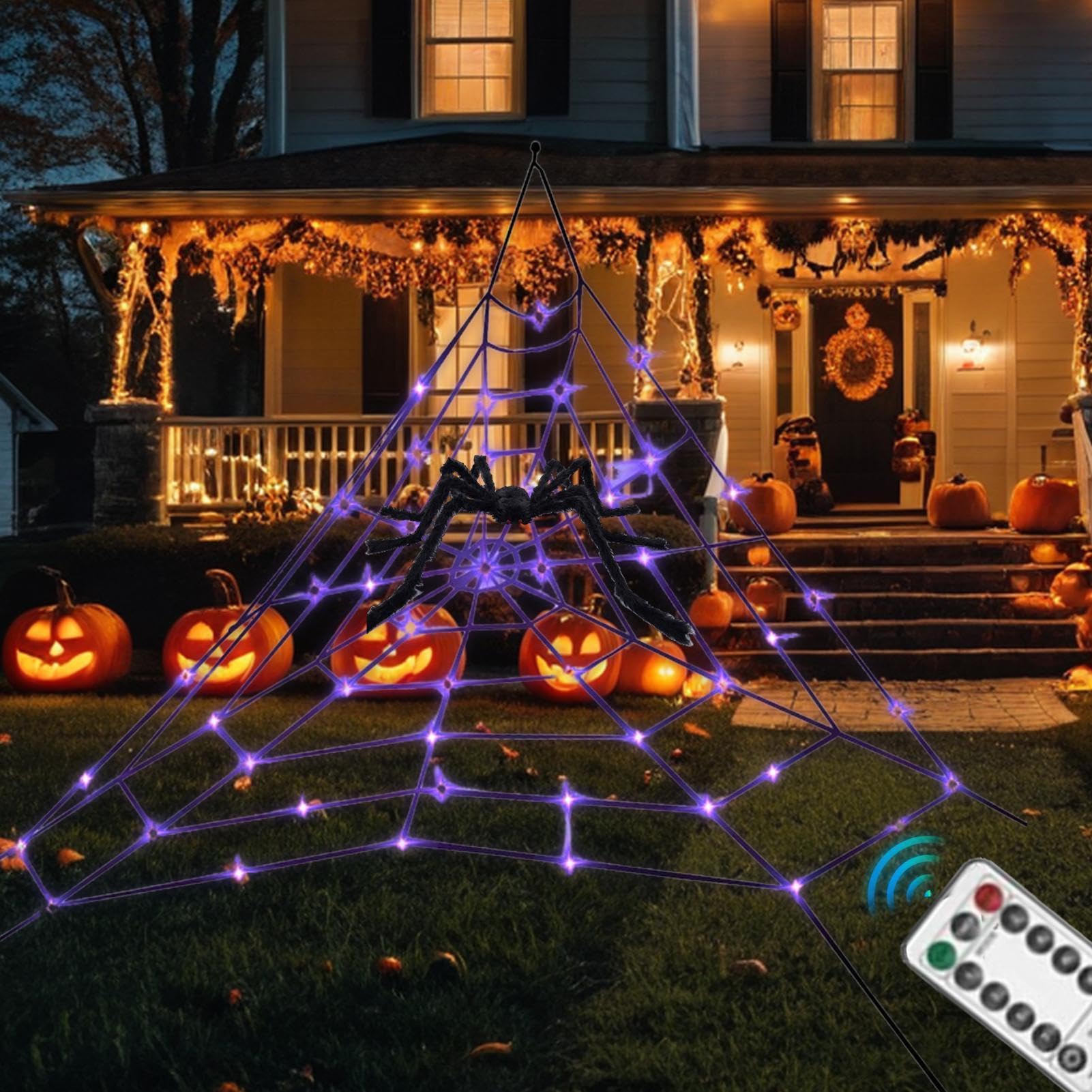Decorazione Ragnatela Ragnatela Enorme Per Halloween