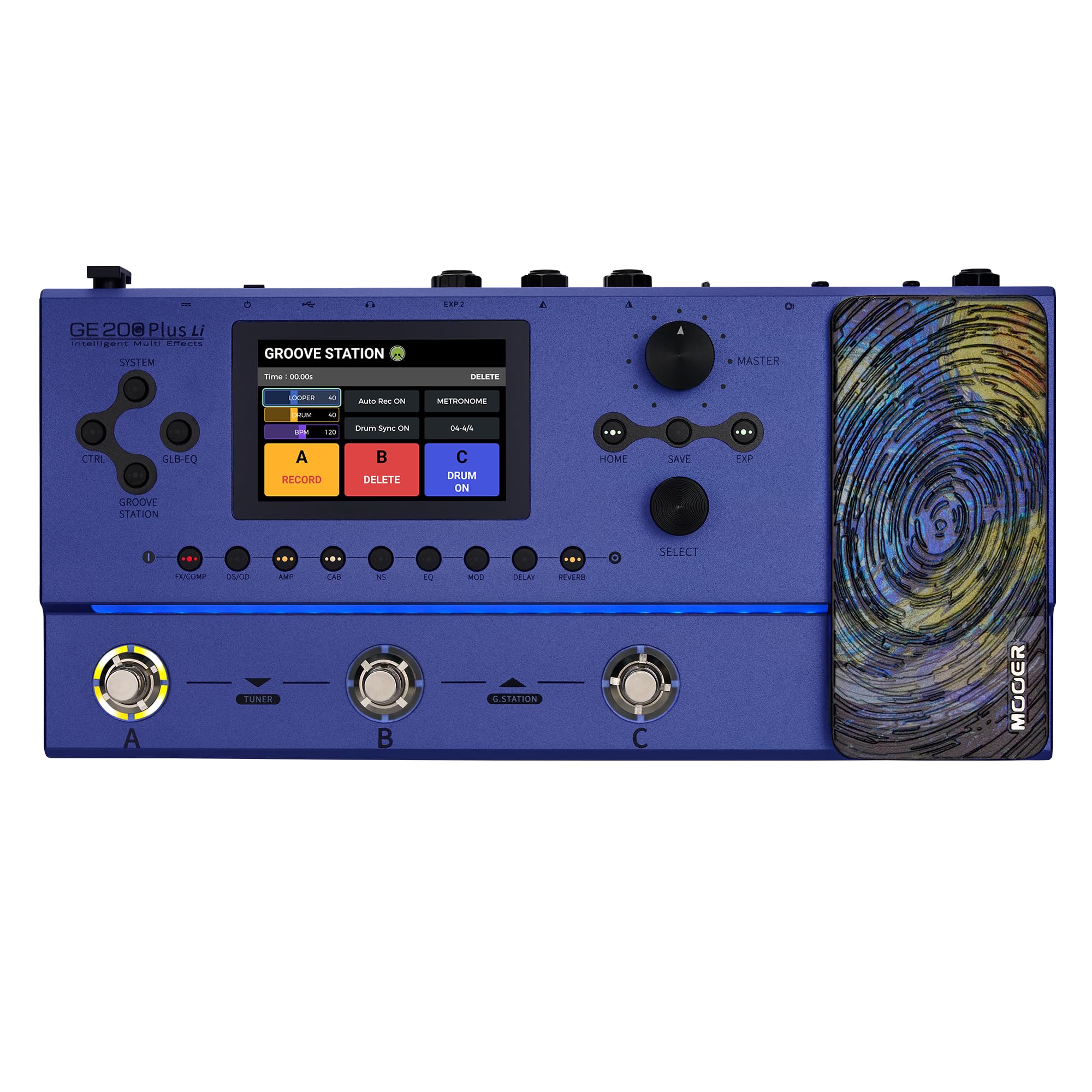 Amazon.com: MOOER GE200 Plus Li Guitar Multi-Effects
