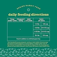 Vista 9 de Oxbow Essentials Alimento para Conejos, Senior, Hecho con Alfalfa Oxbow para Conejos, Pellets Ricos en Vitaminas y Minerales para Mascotas