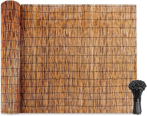 Rollos de esgrima de caña natural