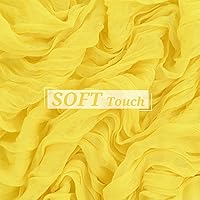 Vista 61 de Showgeous 10 Pack Baby Pink Cheesecloth Table Runner 10FT Long Semi-Sheer Gauze Table Runner Boho or Rustic Wedding Decor for Wedding Decor Arch