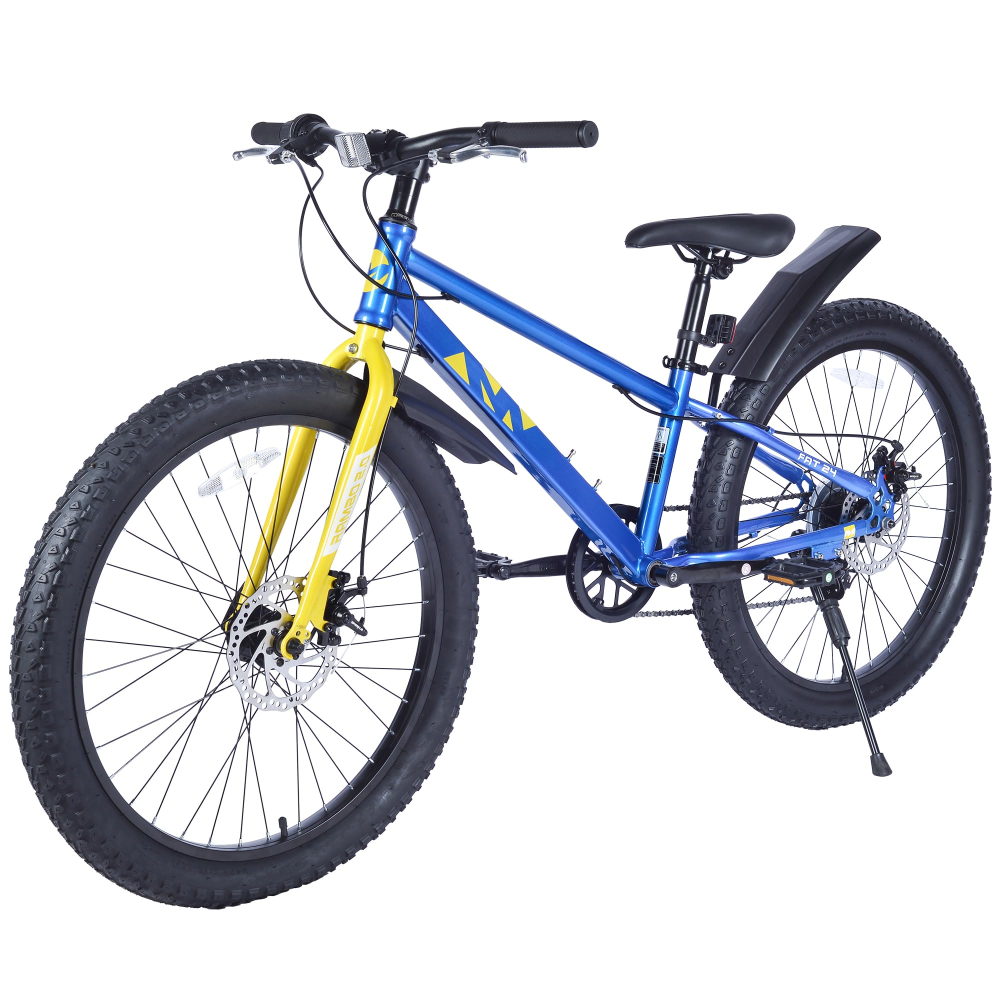 Amazon.com : MAKELEN 24x3.0 Fat Tire Kids Mountain Bike Snow Bike