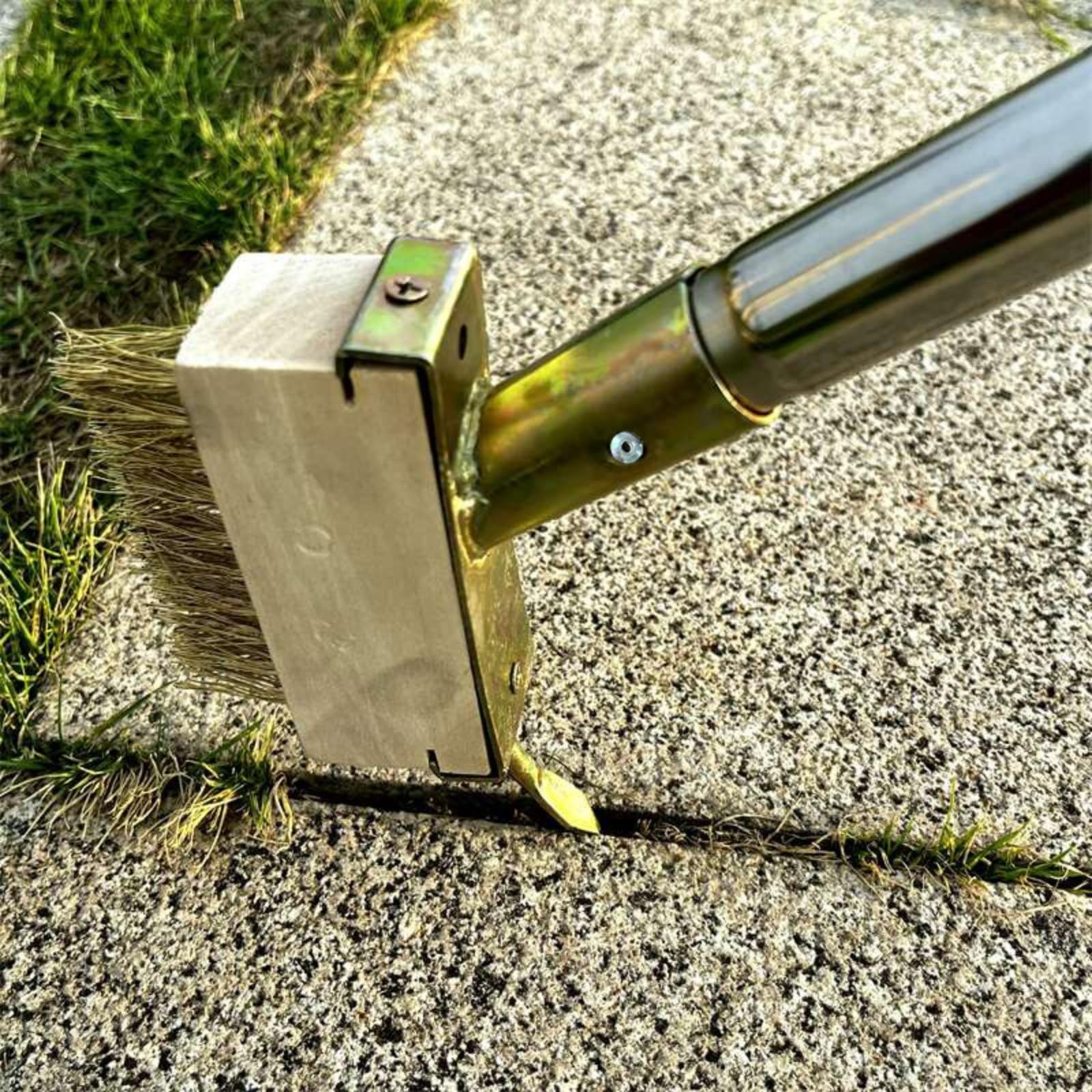 Amazon.co.jp: 草むしり道具 雑草ブラシ 隙間 雑草抜き 根こそぎ 立っ