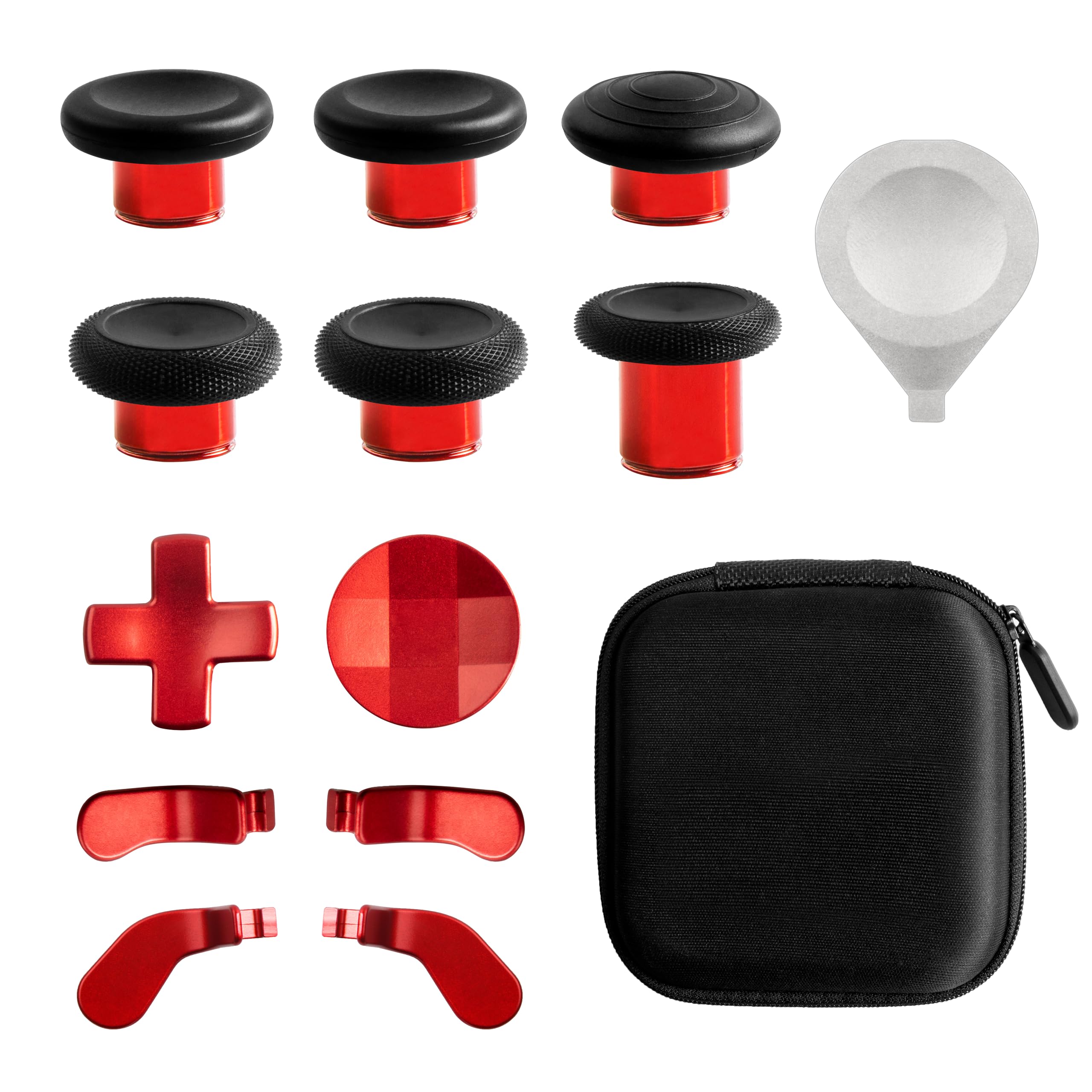 DTianSir 14 in 1 Metal Thumbsticks for Xbox Elite Wireless Controller Series 2 Gaming Accessory Replacement with 6