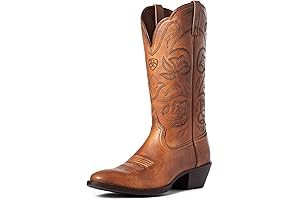 Ariat Heritage Round Toe Western Boots - The Epitome of Western Chic for Women