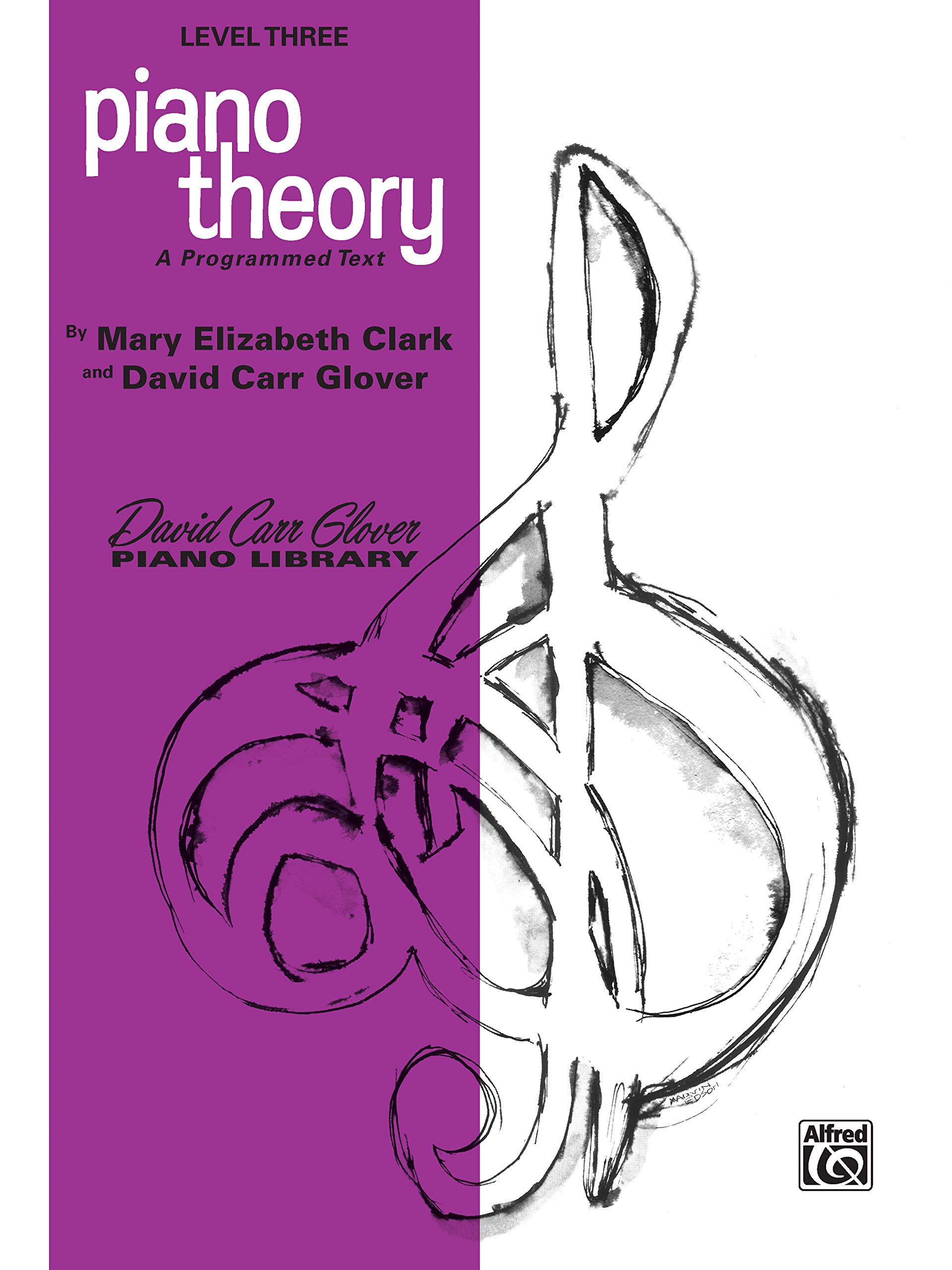 Piano Theory: Level 3 (A Programmed Text) (David Carr Glover Piano Library)
