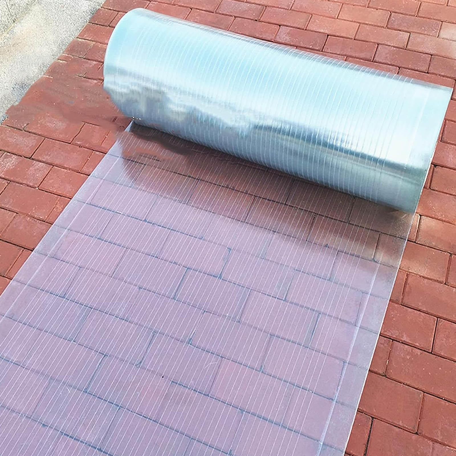 Polycarbonat Dachplatte 0.5x8m - UV-beständige Gewächshausplatte Transparent