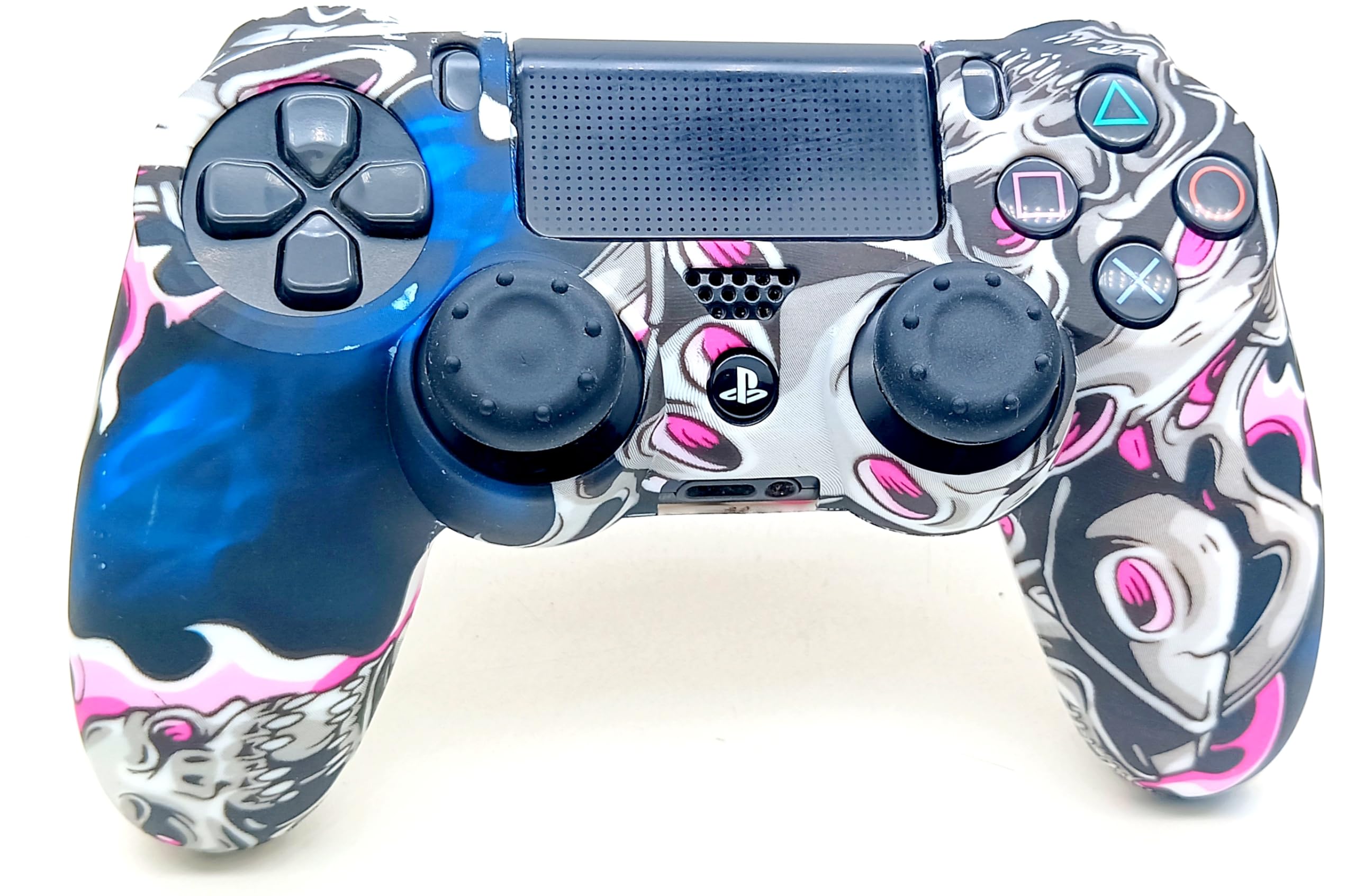 TMG Ps4 Controller Silicone Protective Skin Case Cover Anti-Slip Protector Case with Matching Thumb Grips Theme for PS4 Controlle-Graffiti Skull (B0CPJ37QZR) Amazon Price History, Amazon Price Tracker