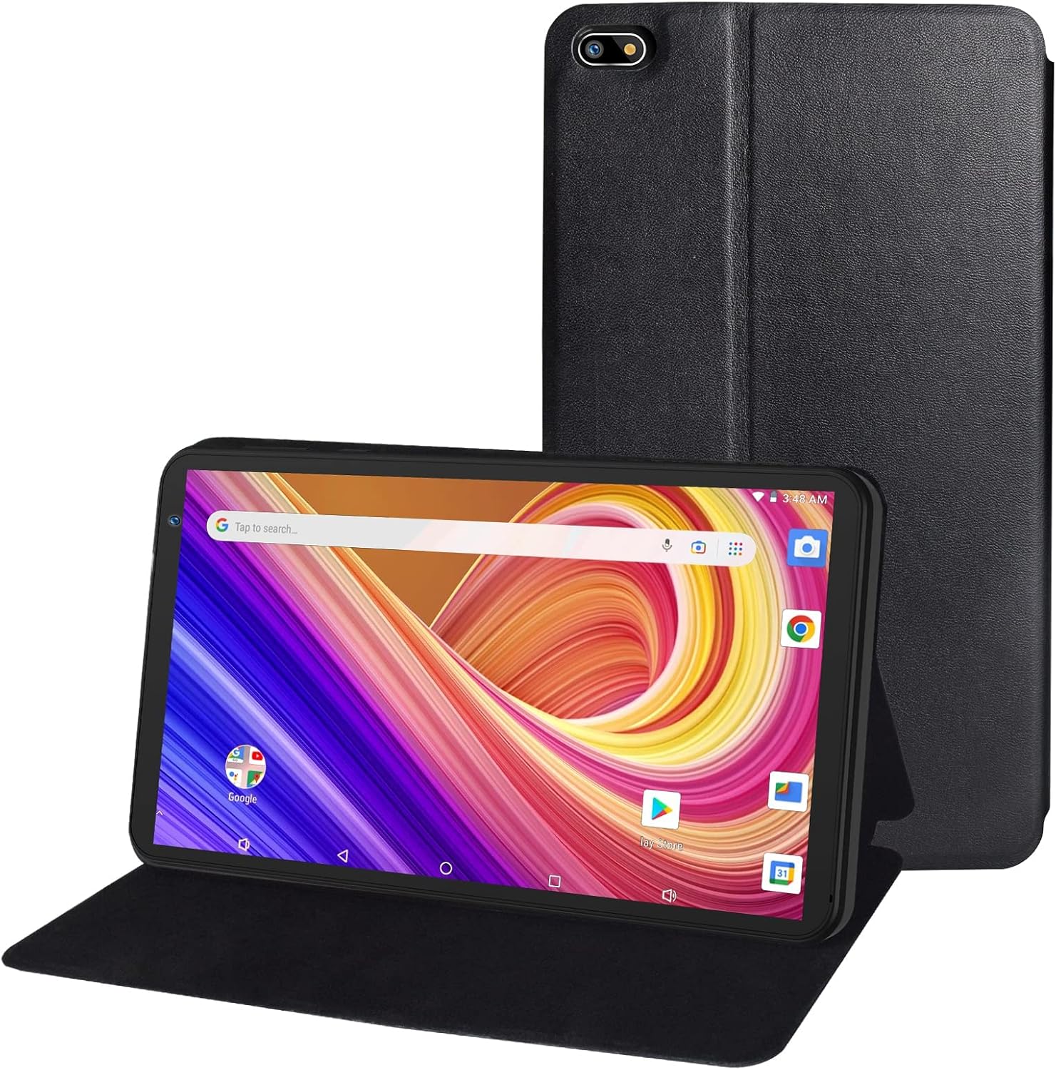 PRITOM 7 inch Tablet Android 13,32 GB, (Expandable 512GB),3500 Mah, Tablet PC with Quad Core Processor, Bluetooth,Dual Camera,WiFi, Portable Tablets PC with Black Case PRITOM 7 inch Tablet Android 13,32 GB, (Expandable 512GB),3500 Mah, Tablet PC with Quad Core Processor, Bluetooth,Dual Camera,WiFi, Portable Tablets PC with Black Case