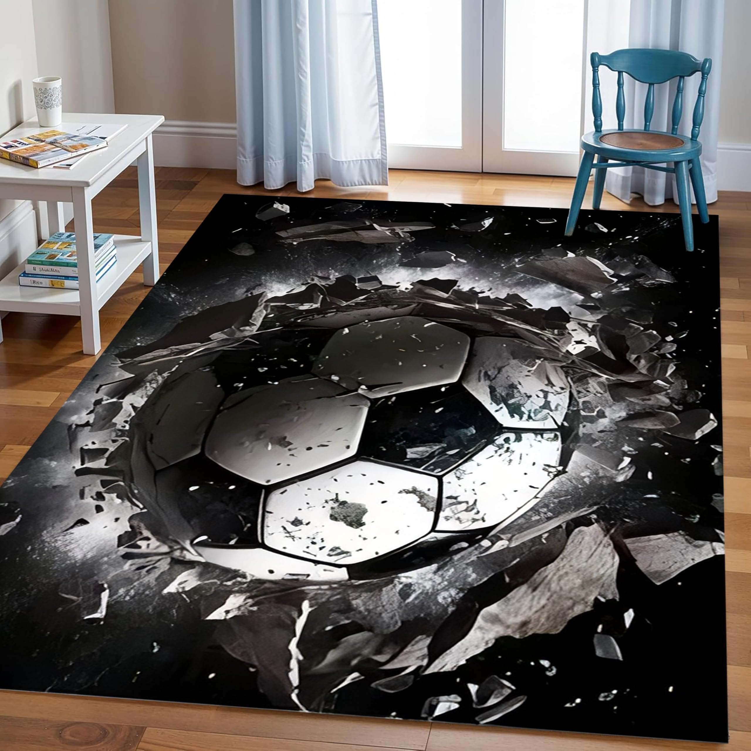 Tapis sport lavable en machine fini les glissades au salon