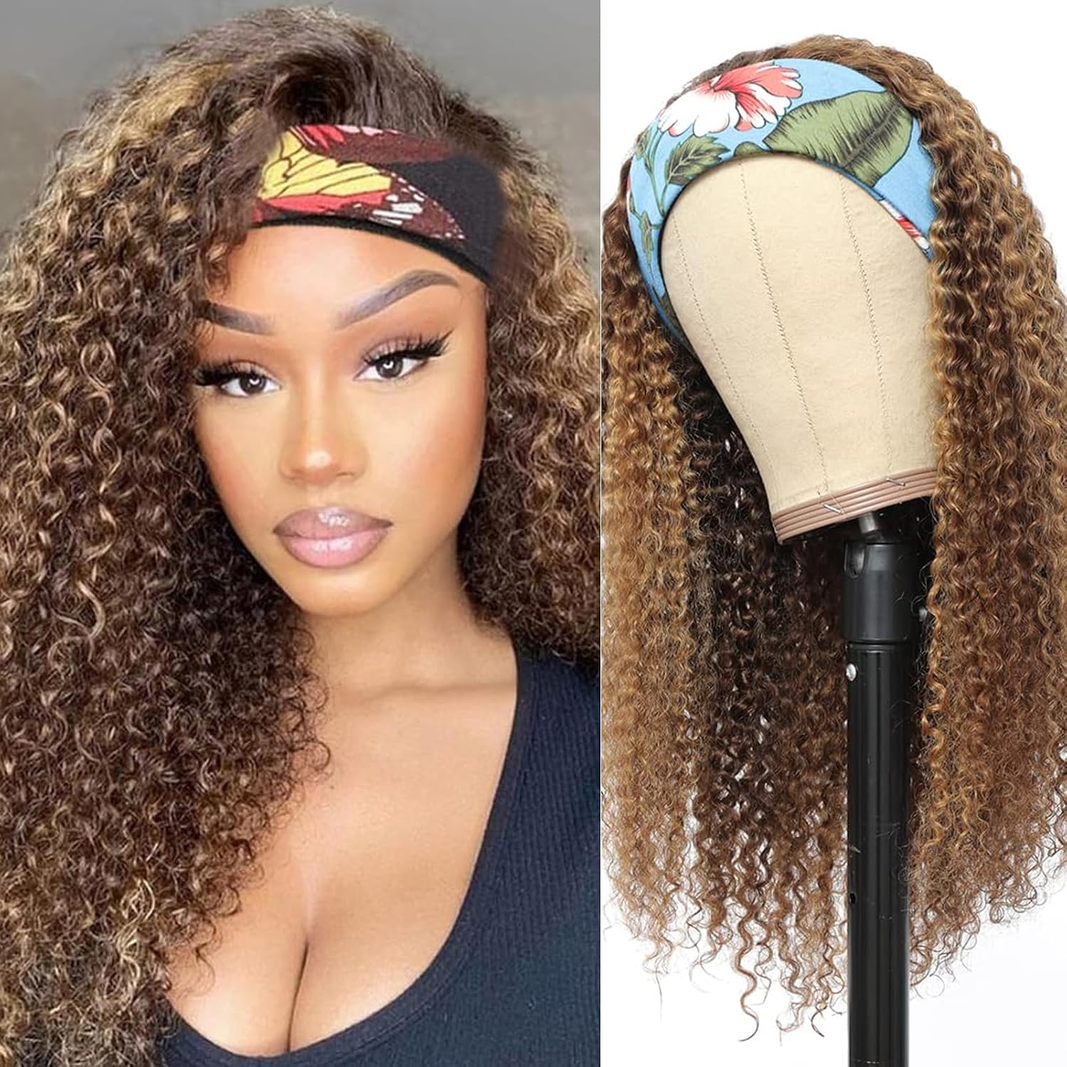 It's a Wig Headband Wig - CURLY GLAM