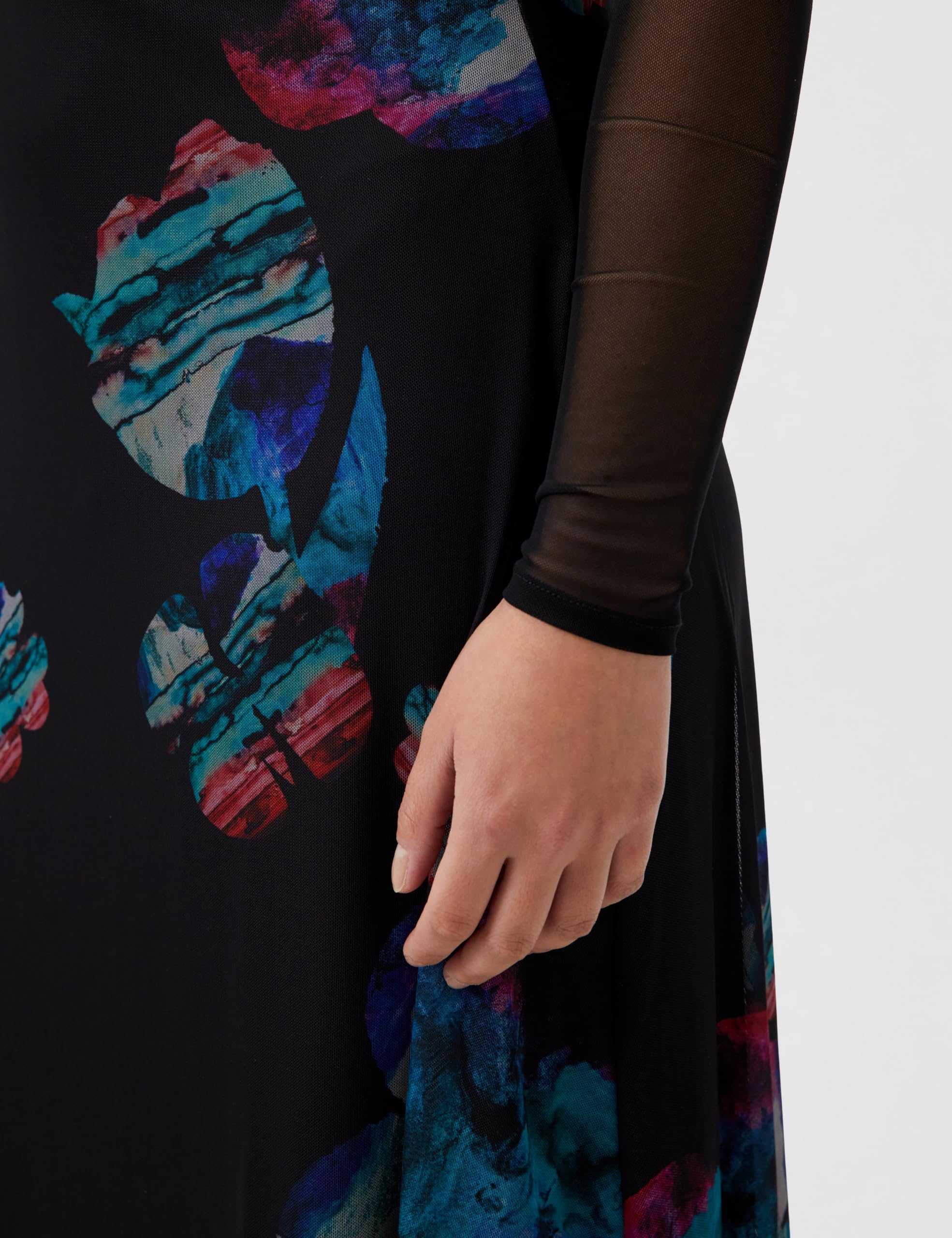 Desigual Vest_Watercolor_Lacroix Casual Dress Mujer