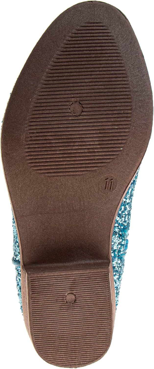 Josmo Glitter Girls Cowgirl Boots Mid Calf Boots Girl Cowboy Boots Size Little Kids/Big Kids - Image 5
