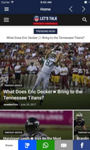 Let's Talk Fantasy Football