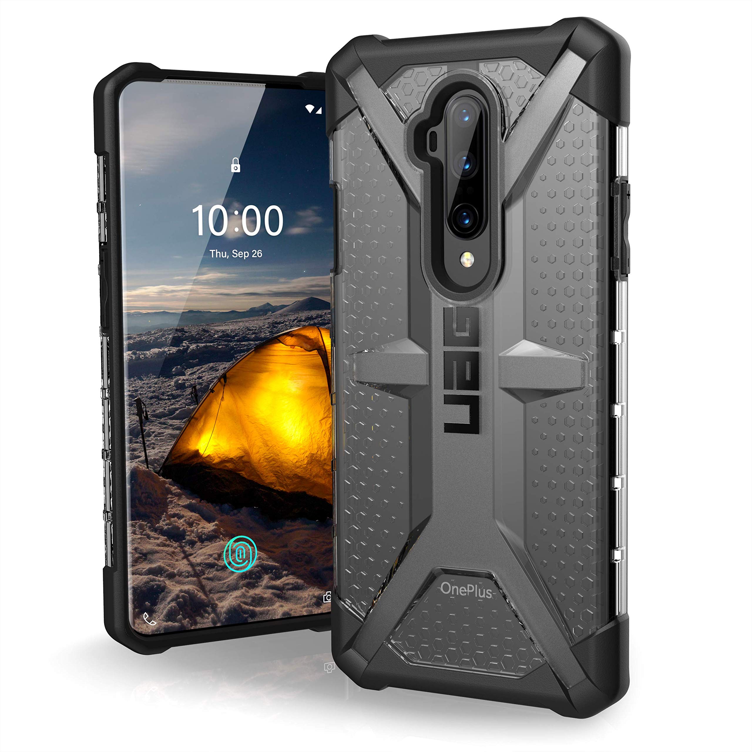 URBAN ARMOR GEAR UAG OnePlus 7T Pro [6.67-inch Screen] Plasma Feather-Light Rugged [Ice]  Drop Tested Phone Case