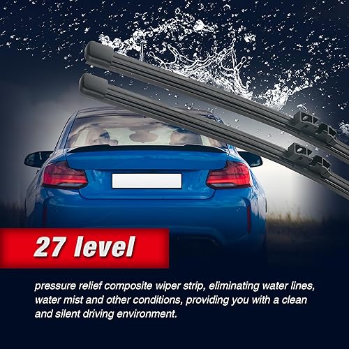 Miniatura 3 de Limpiaparabrisas trasero de 11 pulgadas (A283H) para Ford Explorer 2020-2010 EcoSport 2020-2018 Fiesta 2019-2017 Focus 2018Volvo V40 2019-2014BMW X3