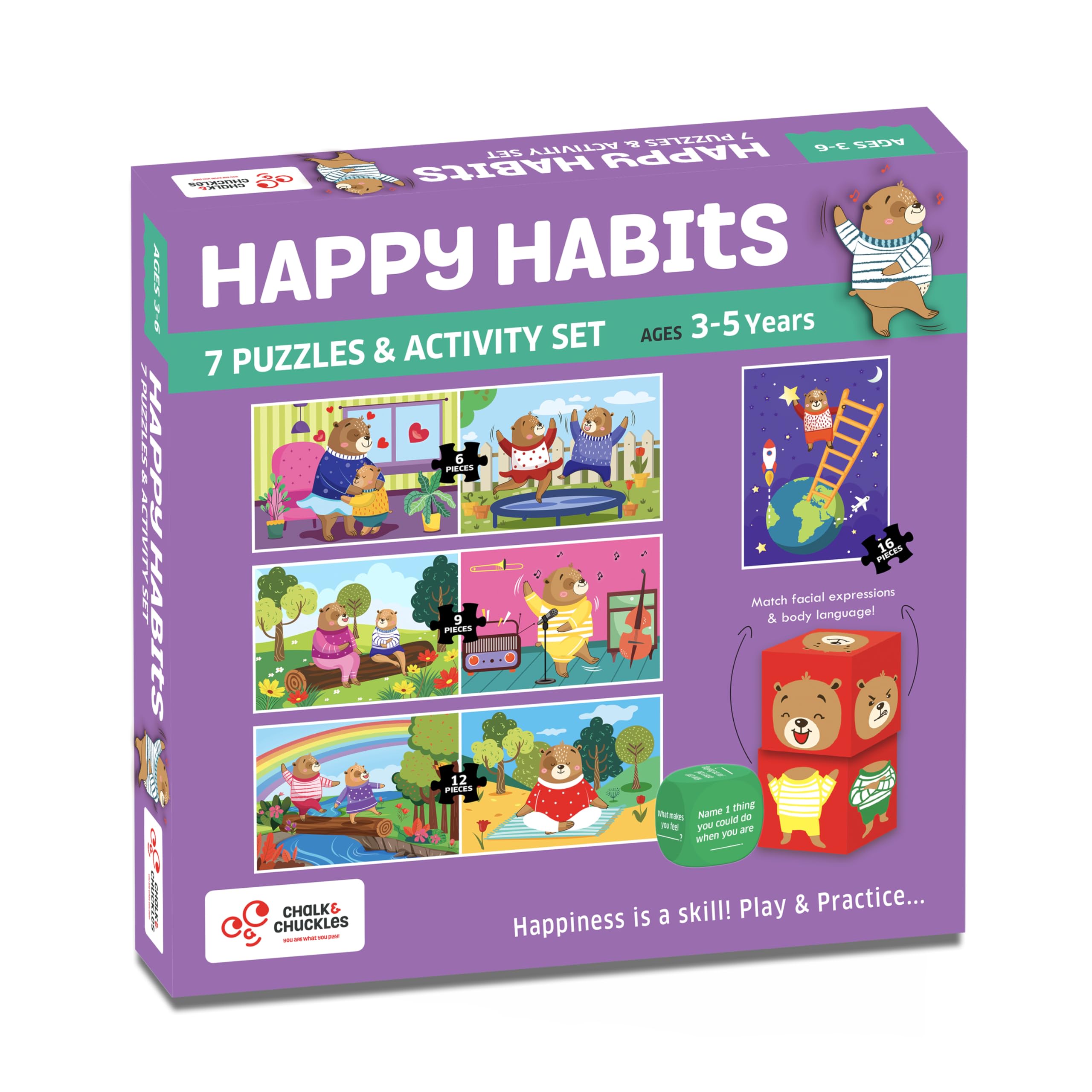 Happy Habits-7 in 1 Jigsaw Puzzle