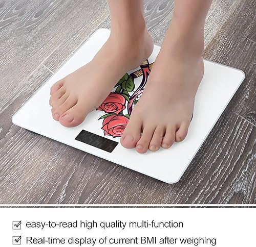Miniatura 5 de Rose Tennis Rackets Sports Digital Smart Body Weight Scales Electronic Weighing Scale for Bedroom