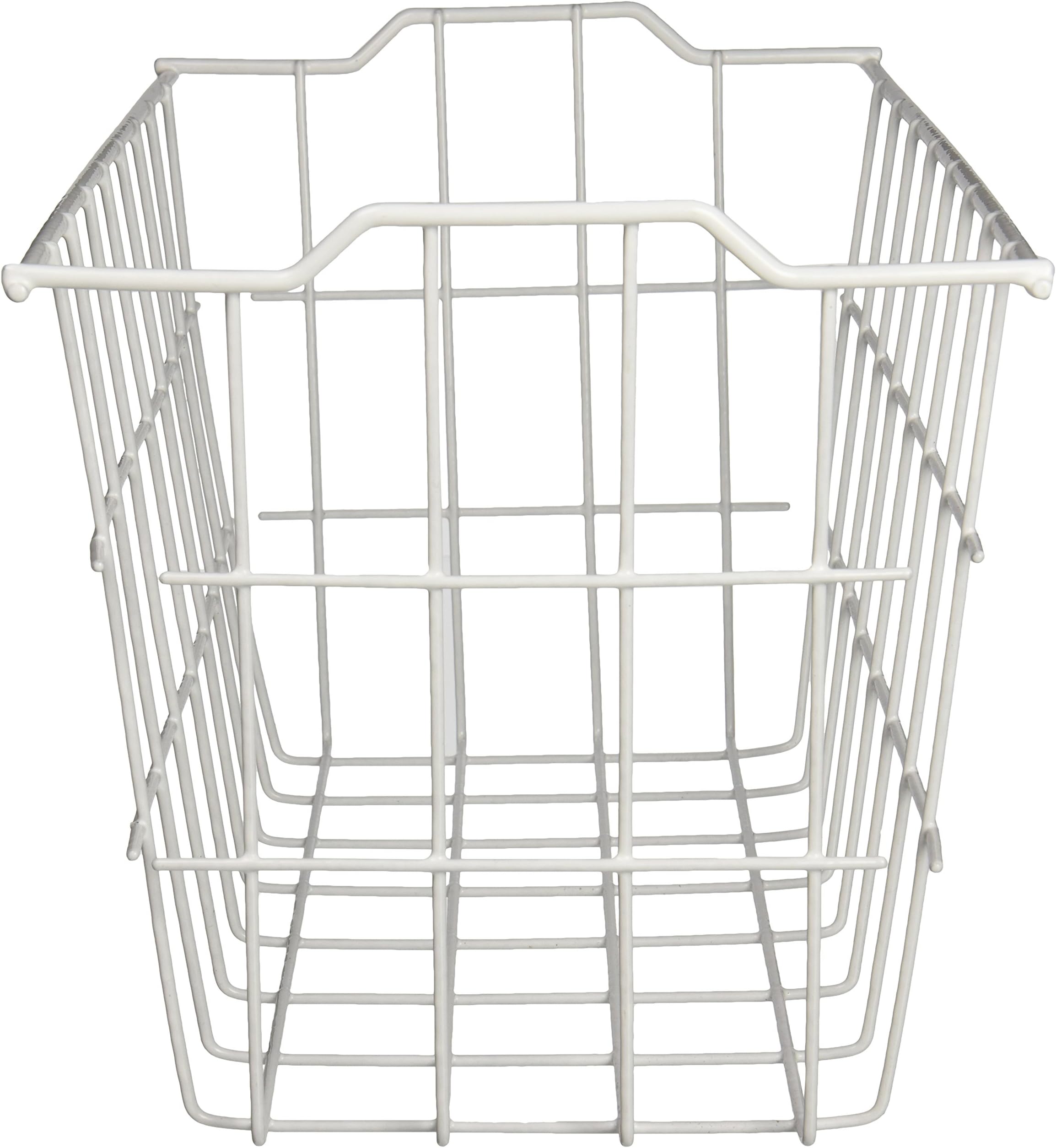 Grayline 40604, Storage Basket, White, Steel, Extra Deep