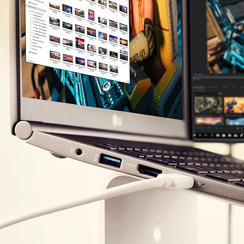 Miniatura 2 de LG Gram 17Z990-R.AAS9U1 - Portátil delgado y ligero, pantalla IPS de 17 pulgadas (2560 x 1600), Intel 8 generación Core i7, 16 GB de RAM, SSD Nvme