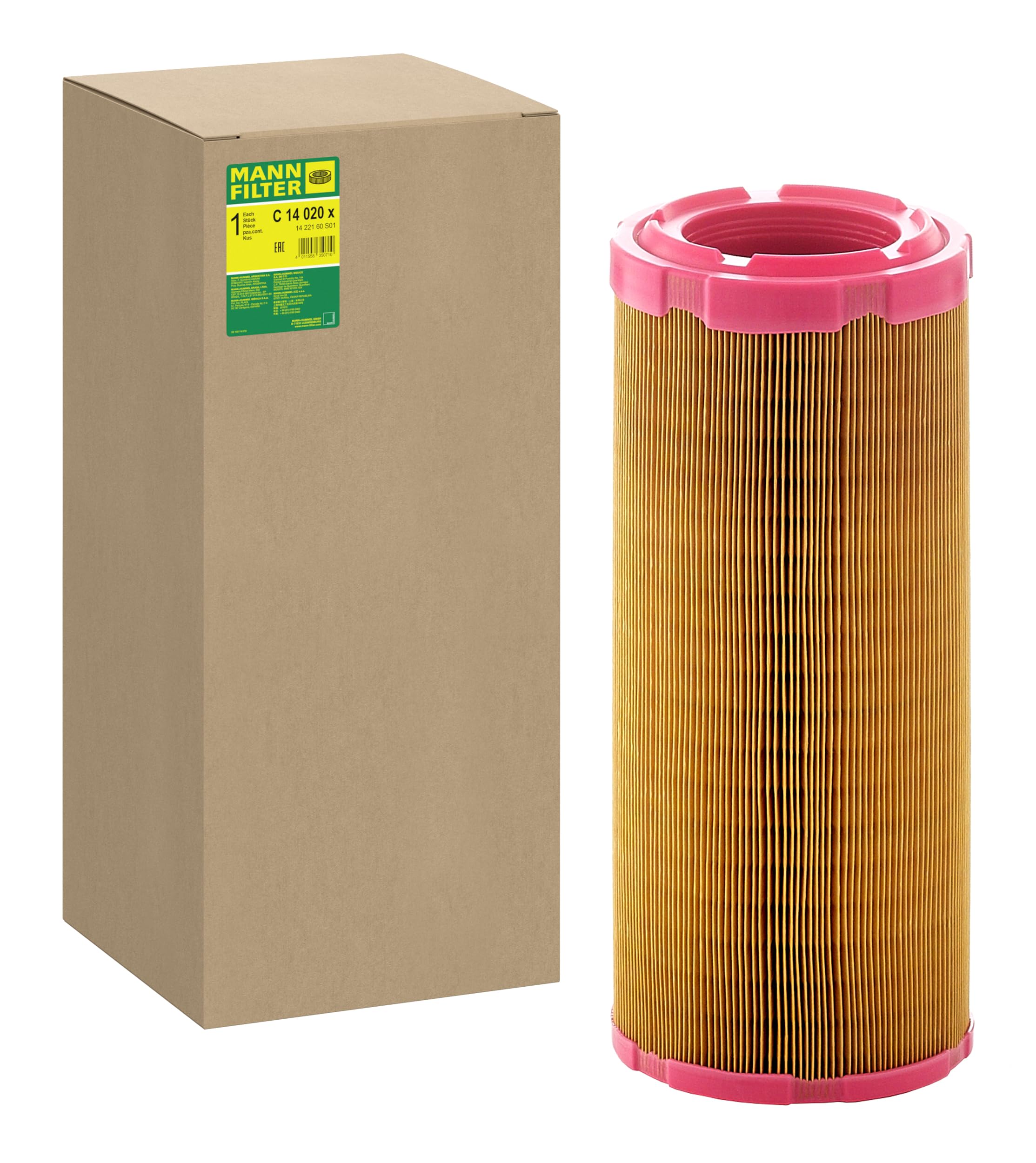 Air Filter C14210/2 Mann 36608109 15153904 4916567M1 8972319000 8031211 Quality