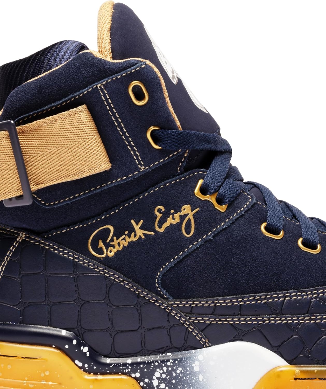 Ewing Patrick Athletics 33 HI Navy/Gold Where Brooklyn at?