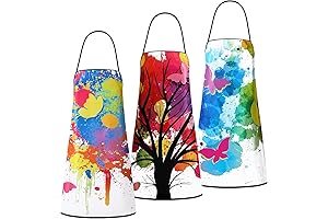 Colorful Painer's Smock for Women, Men, and Girls