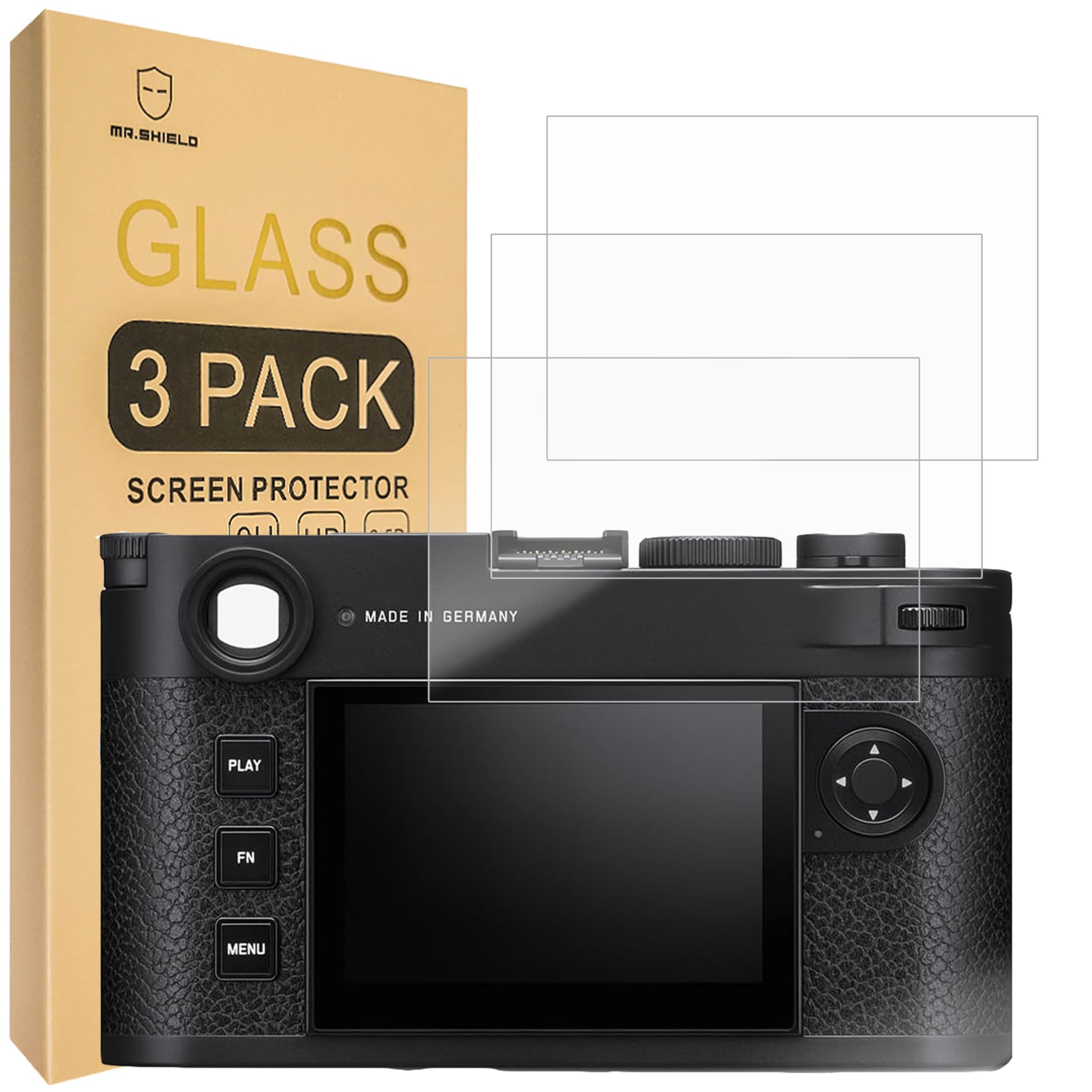 écran Appareil Photo Sony Leica D Lux Mr.Shield Verre Trempé Compatible Avec / D-LUX 7 [Lot De 3] Film Protecteur D'écran Vitre Protecteur 9H Dureté Leica D-lux 8 Protection écran Flexible AirGlass