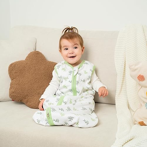 Miniatura 7 de Saco de dormir para bebé de 6 a 12 meses, manta portátil para bebé, saco de dormir de algodón transpirable, paquete de 2 sacos de dormir para niño y