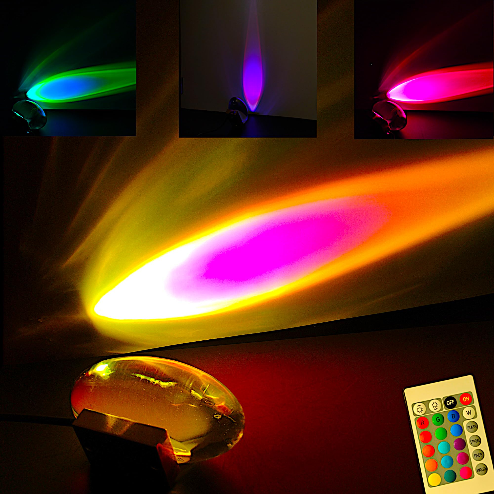 ALYMACK Sunrise Aura Light Mood Lamp - Adjustable Angel Eyes LED