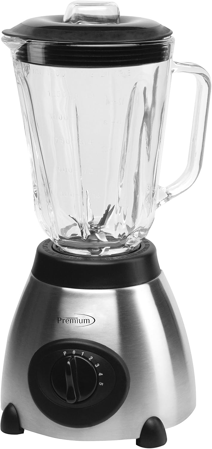 Premium Blender, General, Silver Electric Countertop