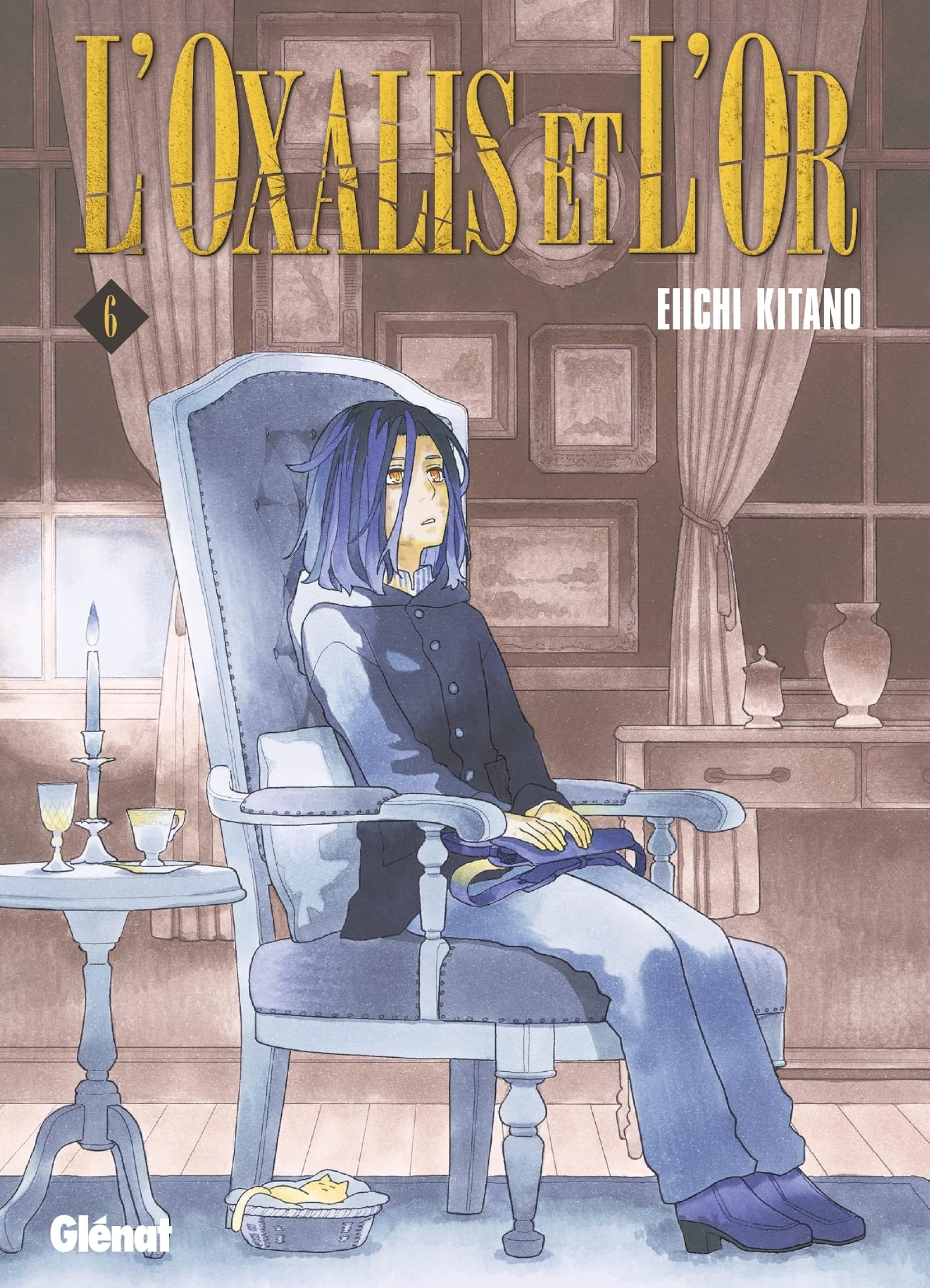 Couverture de L'oxalis et l'or - Tome 6, sortie 19 octobre 2021