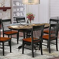 Vista 2 de Mantel ajustable ovalado, decoración de molino de viento, de poliéster elástico, mantel medieval con estampado de molinos de viento españoles