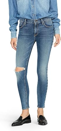 Hudson Womens Barbara High Rise, Straight Ankle Pant