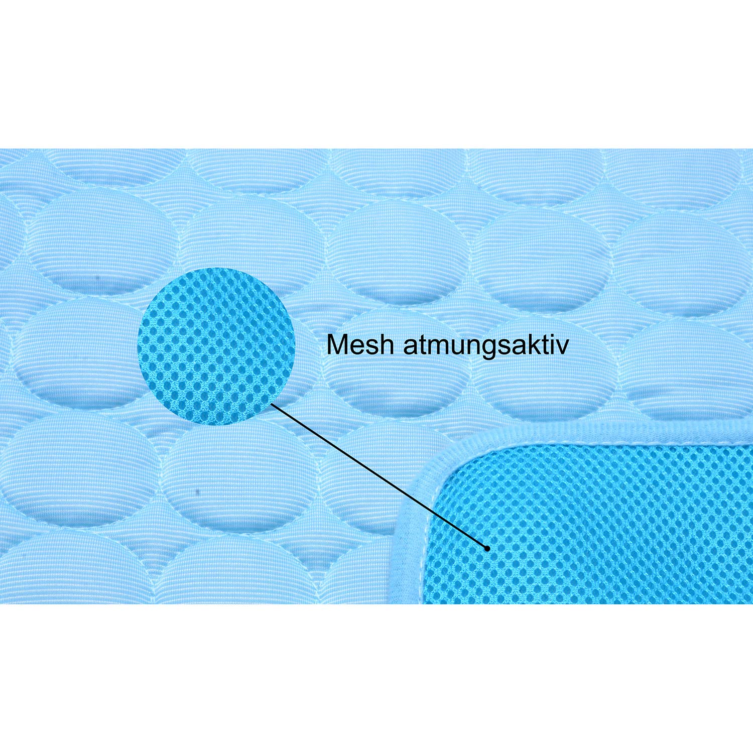 QIPAN Katzenhängematte Outdoor - Waschbare Matte Für Katzen & Kleintiere Blau