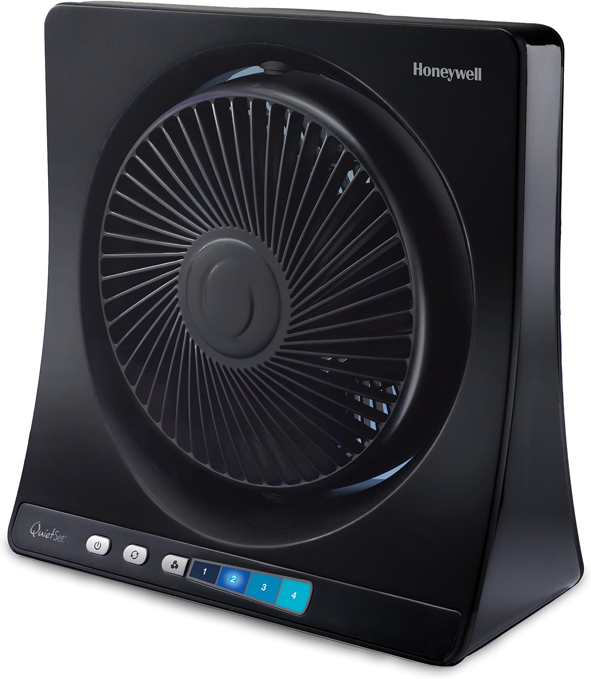 Honeywell HT354E4 quietset table desk fan, 36W, Black