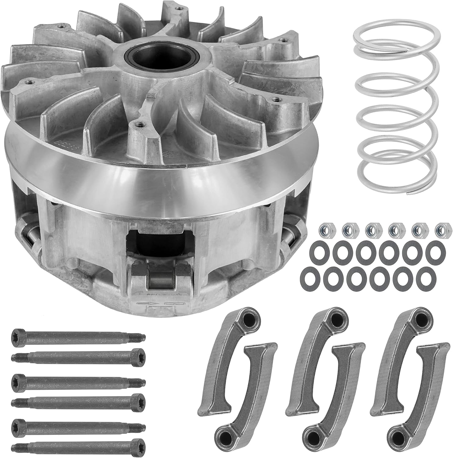 Caltric Primary Drive Clutch with Weight and Spring Compatible with CanAm Outlander 800R /Renegade 800 2011