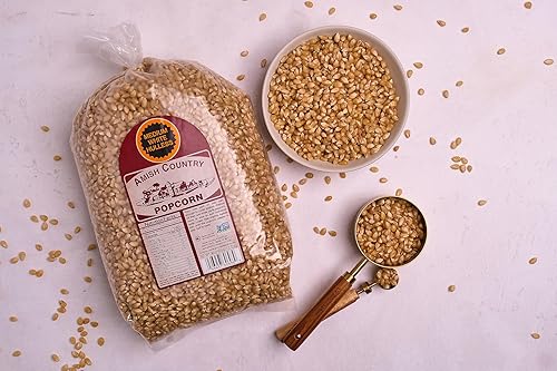 Miniatura 3 de Amish Country Popcorn Bolsa de 6 libras Granos de palomitas de maíz blancos medianos Anticuados, sin OMG y sin gluten