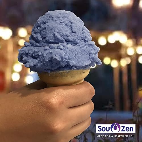 Miniatura 8 de Polvo de guisante mariposa azul 100% 2.8 onzas (2.82 oz) de grado culinario  Calidad premium  Superalimento naturalmente orgánico, crudo con