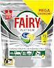 Fairy Platinum Dishwasher Detergent CapsuleTablet 72 Wash Lemon Scented
